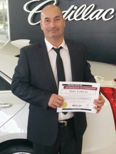 Notre diplômé de la formation en vente automobile débute sa nouvelle carrière chez Terrebonne Mitsubishi, Bravo Alain