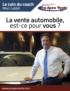 e-book | La vente automobile, est-ce pour vous?
