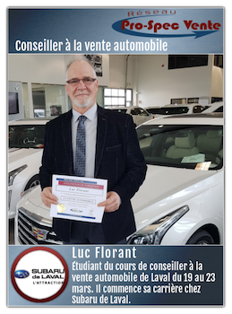 Luc Florant - Conseiller à la vente automobile