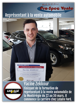 Yacine Zekkour - Représentant à la vente automobile
