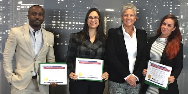 Classe de directeur commercial du 23 au 27 avril 2018 de la Montérégie