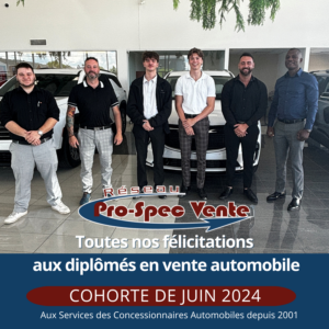 Formation en vente automobile