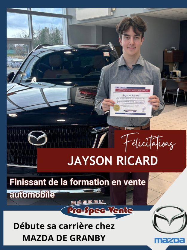 formation en vente automobile