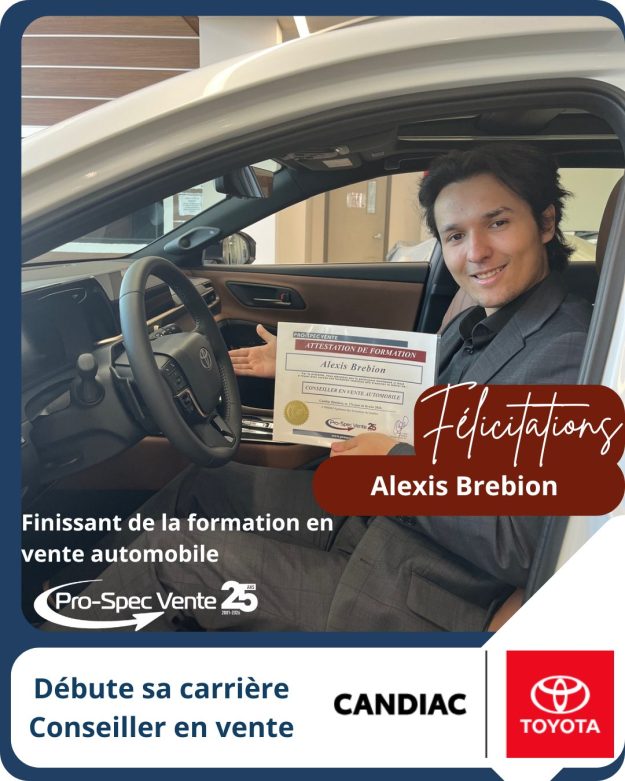 Formation en vente automobile