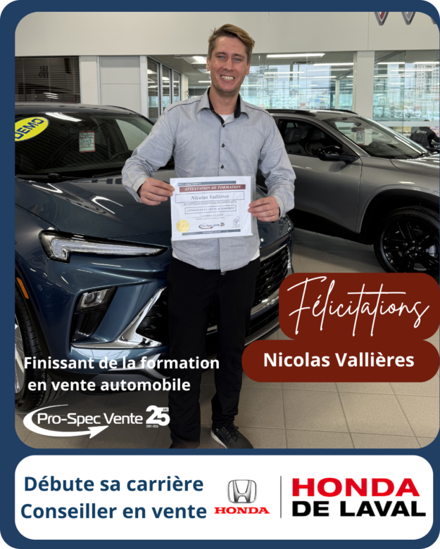 Avis_nomination_finissant_formation_en_vente_automobile Foramtion pour devenir conseiller en vente automobile