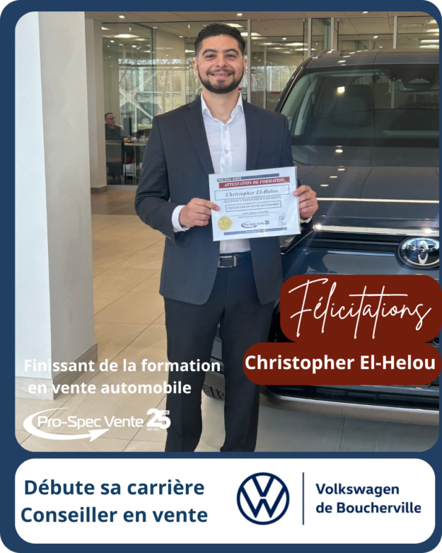Avis_nomination_finissant_formation_en_vente_automobile (2) fOrmation pour devenir conseiller en vente automobile