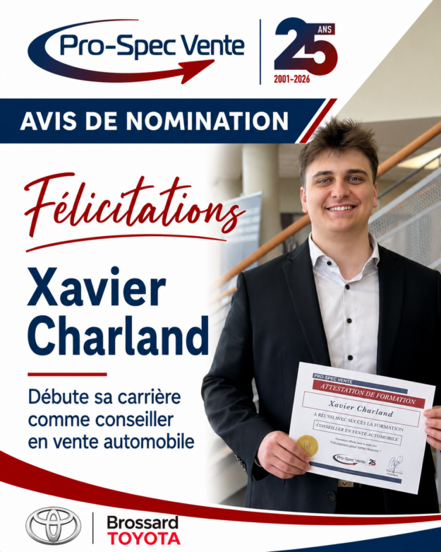 Nomination brossard toyota formation_pour_devenir_conseiller_en_vente_automobile